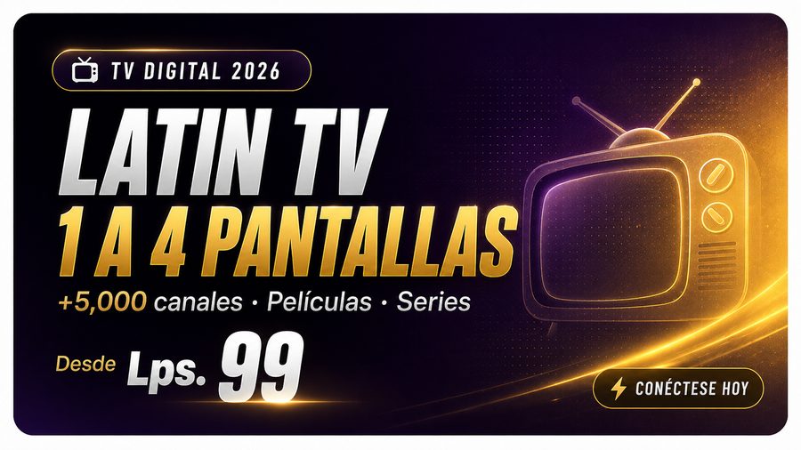 Latin TV 1 a 4 Pantallas