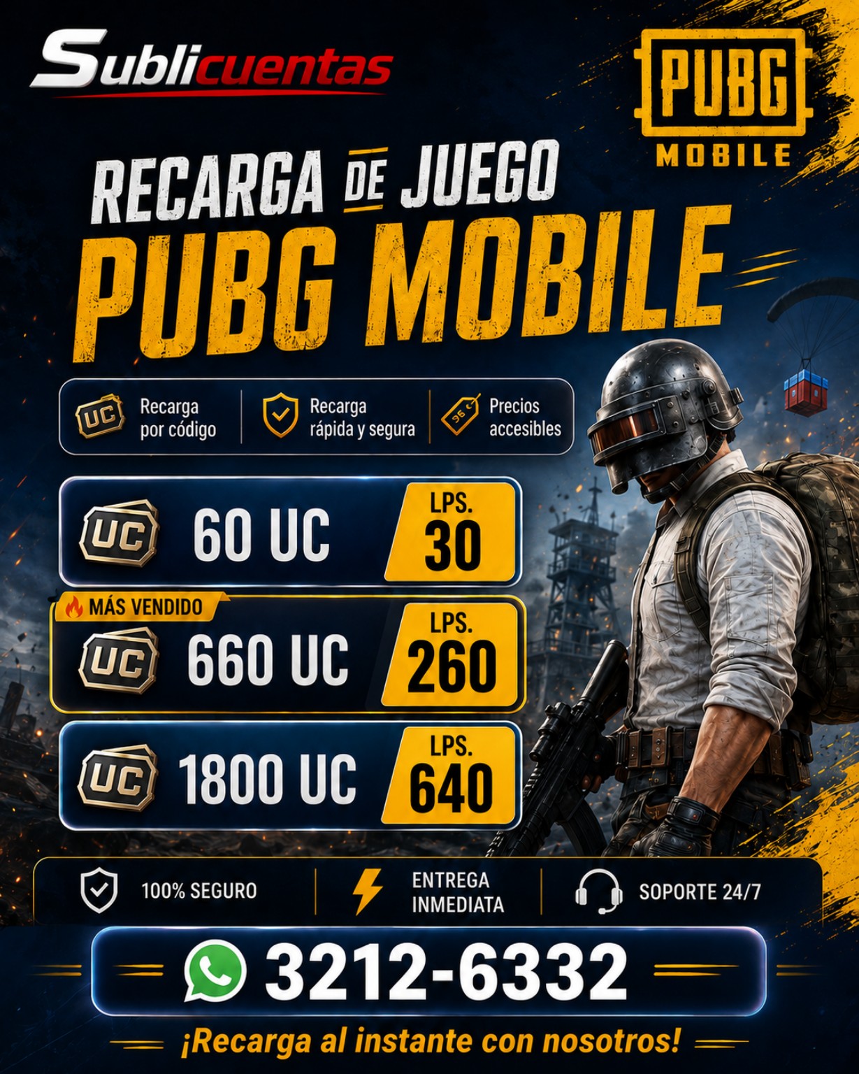 Promoción PUBG Mobile